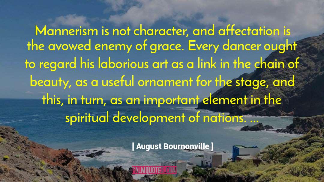 Rssb Spiritual Link quotes by August Bournonville