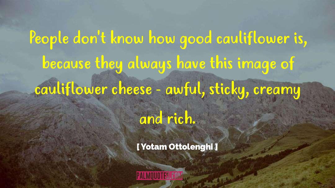 Rsted Cauliflower quotes by Yotam Ottolenghi