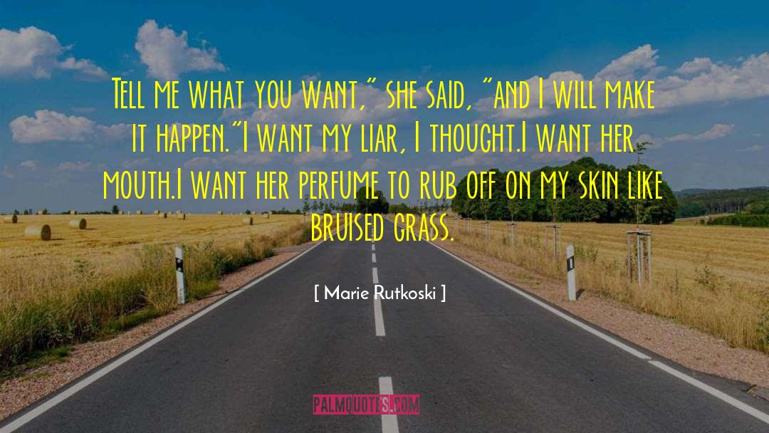 Rub Off quotes by Marie Rutkoski