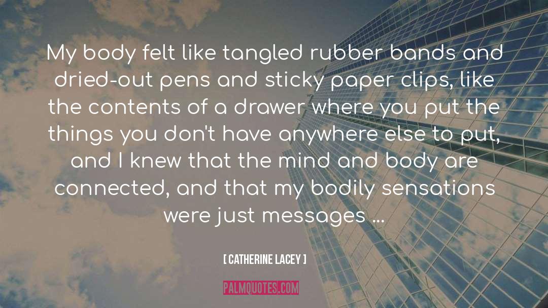 Rubber quotes by Catherine Lacey