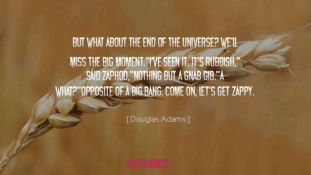 Rubbish quotes by Douglas Adams