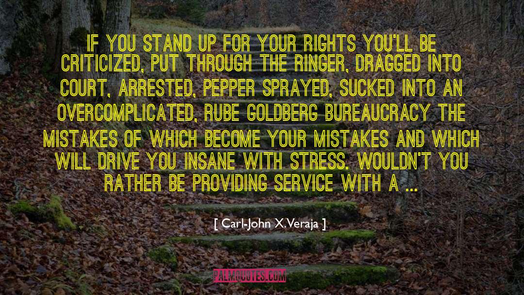 Rube quotes by Carl-John X. Veraja