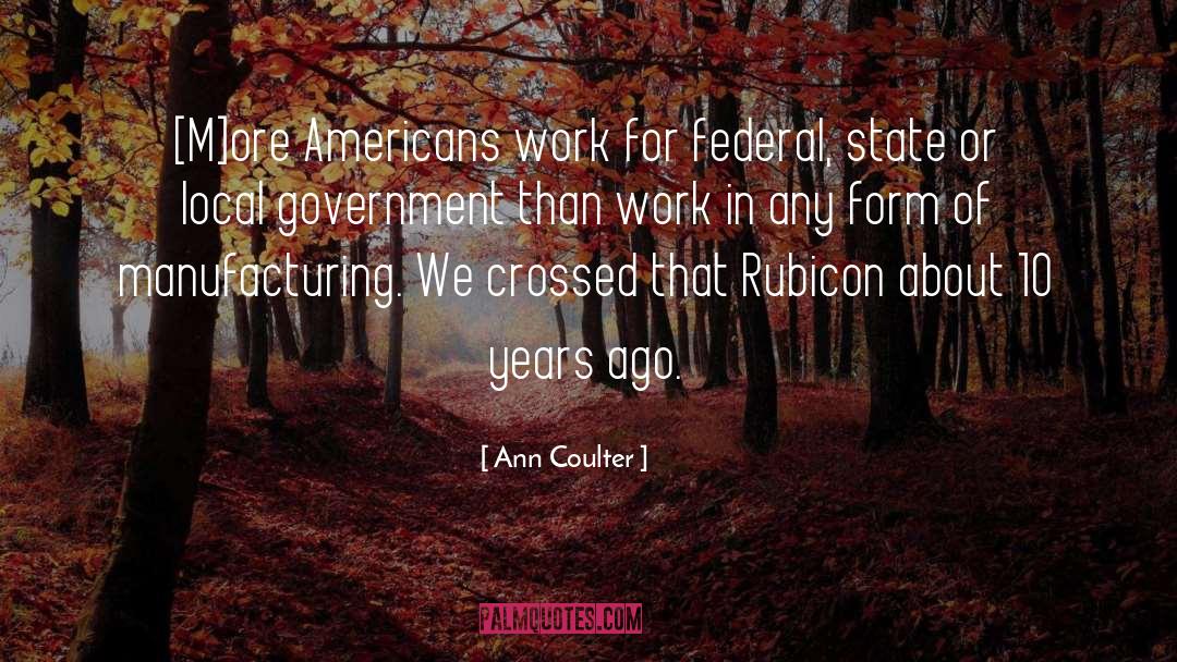 Rubicon quotes by Ann Coulter