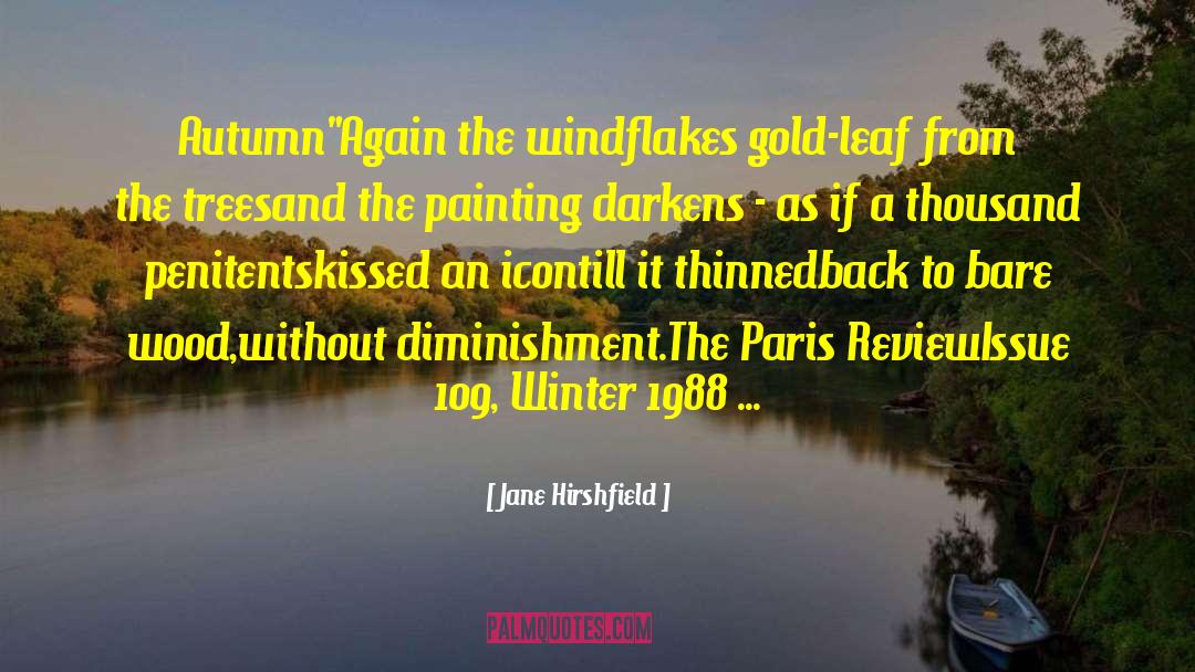 Rublev Icon quotes by Jane Hirshfield