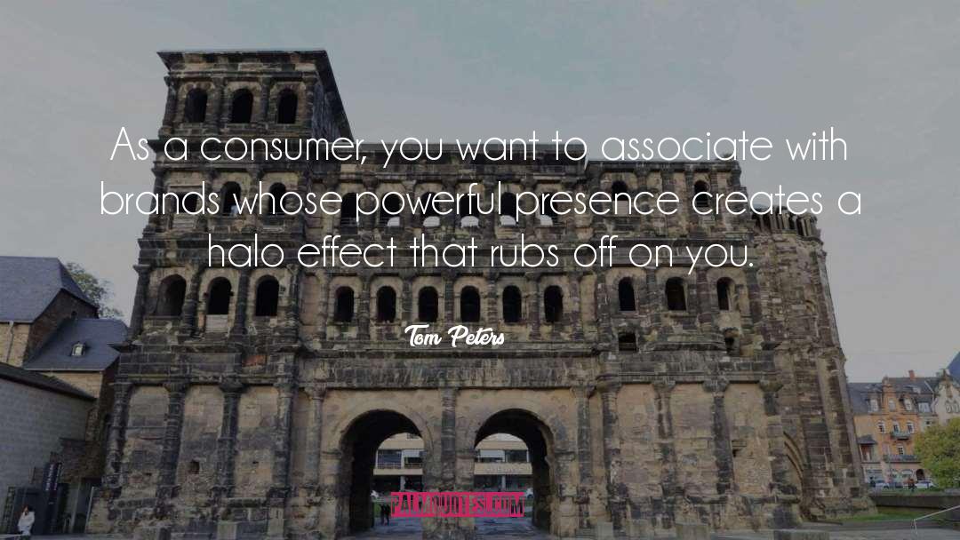 Rubs quotes by Tom Peters