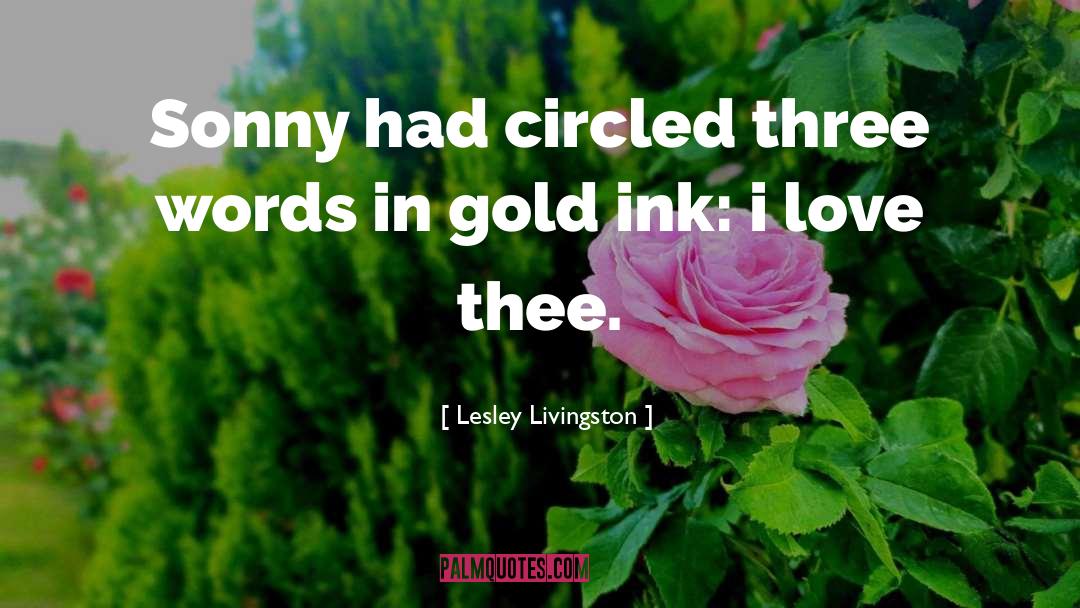 Ruby Ink quotes by Lesley Livingston