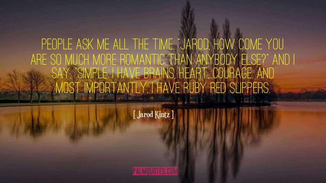 Ruby Red quotes by Jarod Kintz