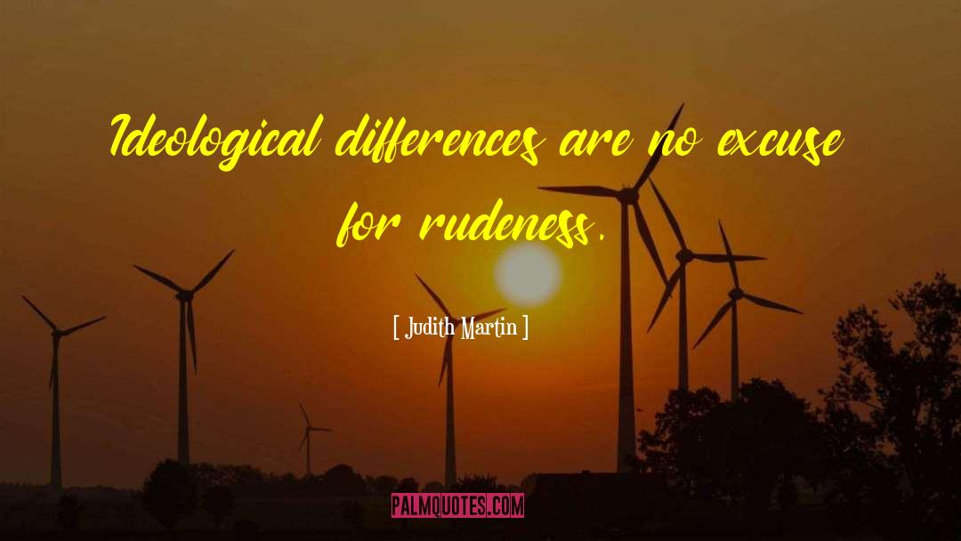 Rudeness quotes by Judith Martin