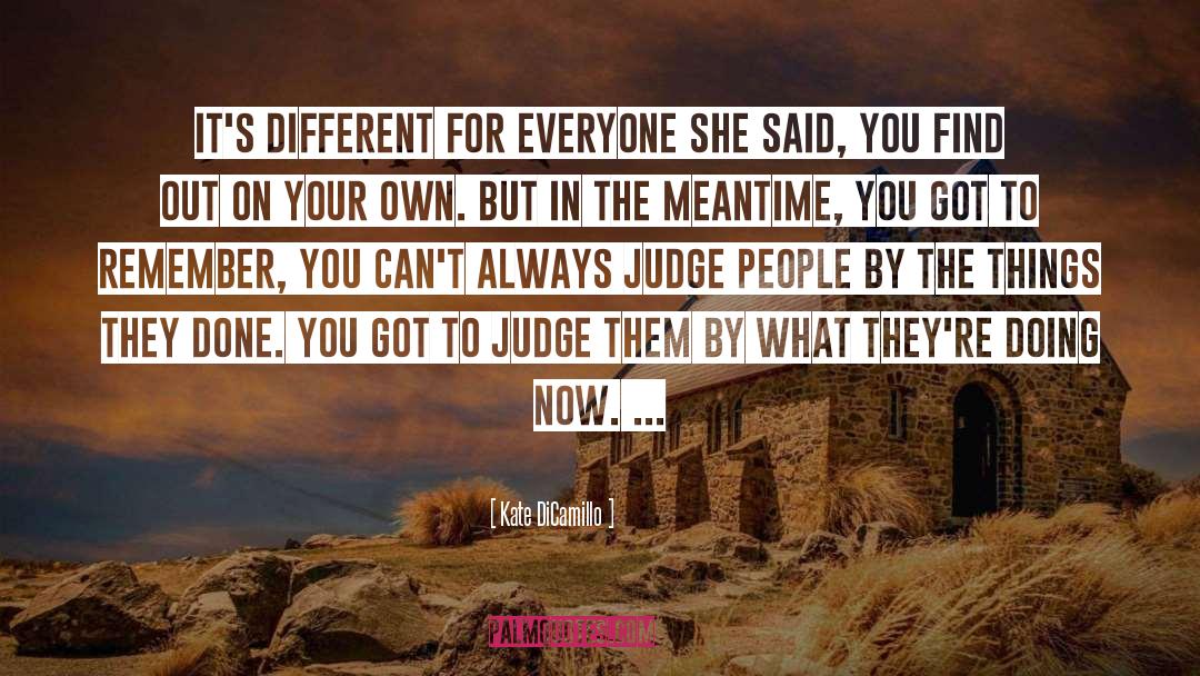 Rudofsky Judge quotes by Kate DiCamillo