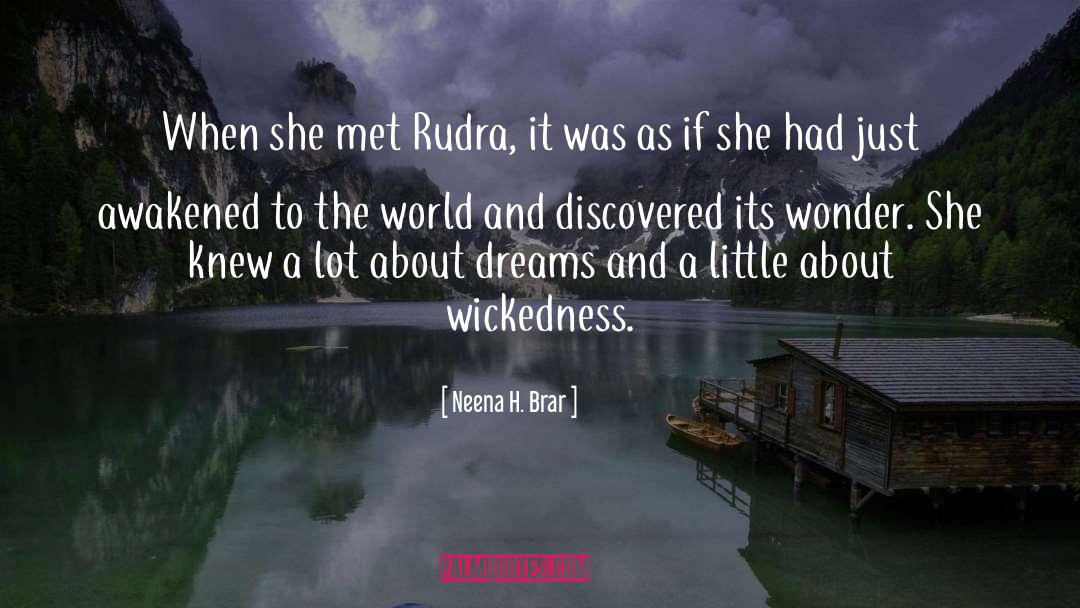Rudra quotes by Neena H. Brar