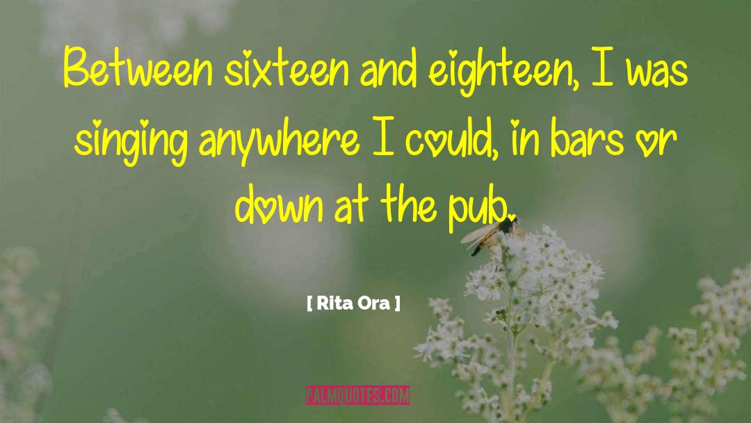 Rudyards Pub quotes by Rita Ora