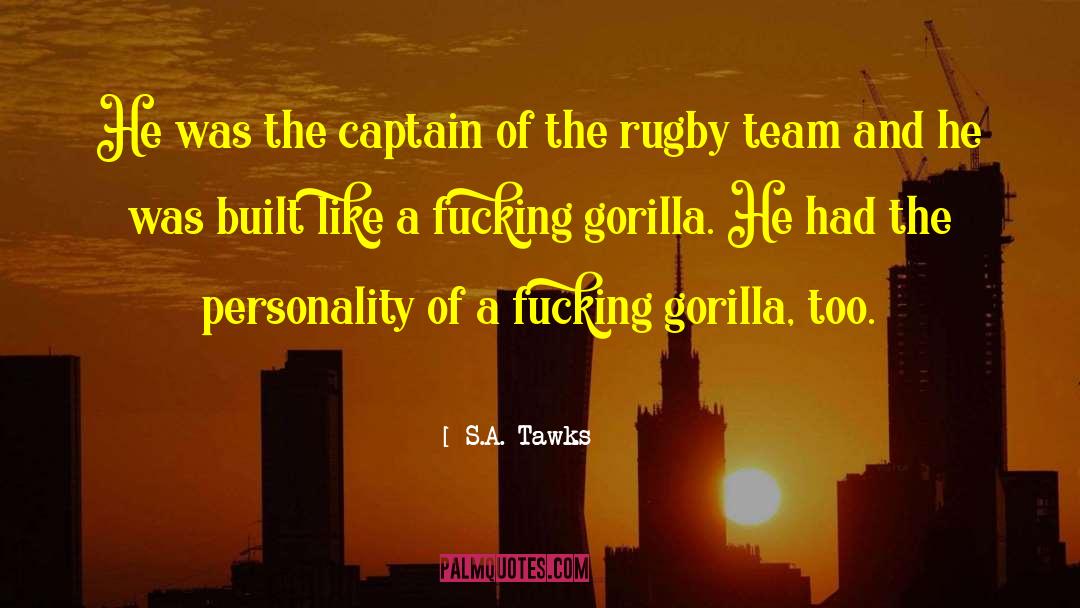 Rugby League quotes by S.A. Tawks