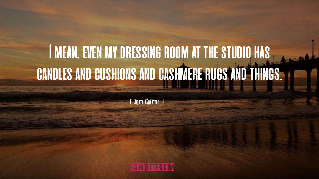 Rugs quotes by Joan Collins