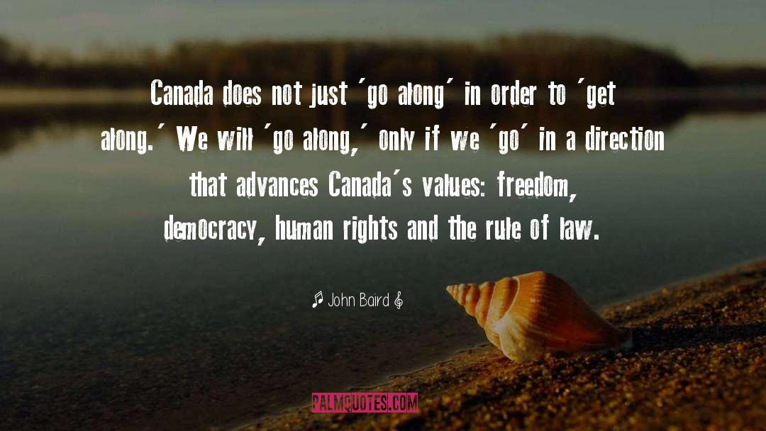 Rule Of Law quotes by John Baird