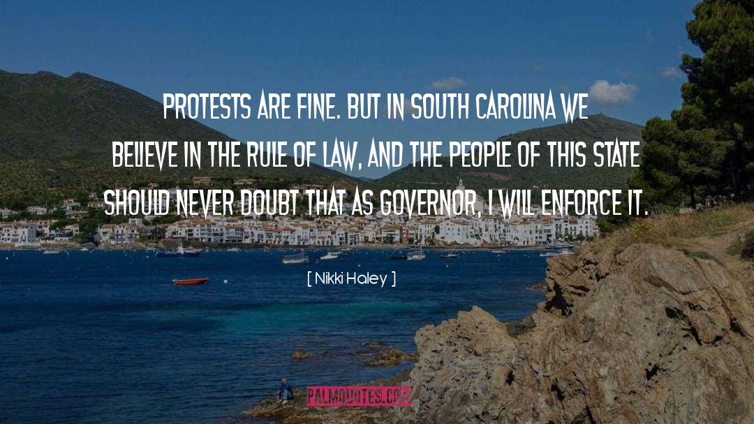 Rule Of Law quotes by Nikki Haley