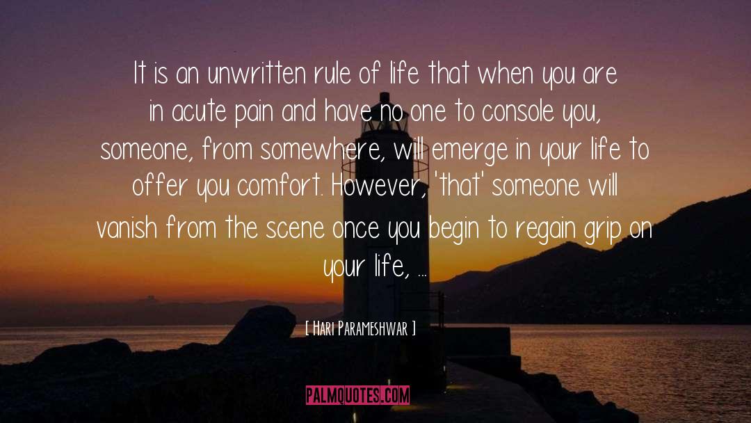 Rule Of Life quotes by Hari Parameshwar