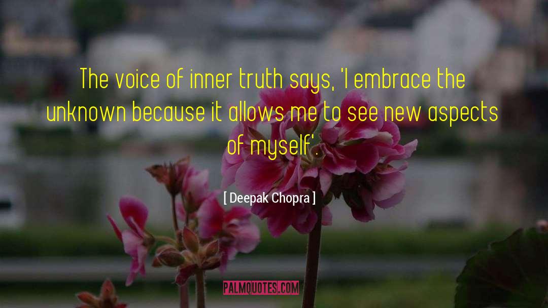 Ruler Inner Voice quotes by Deepak Chopra