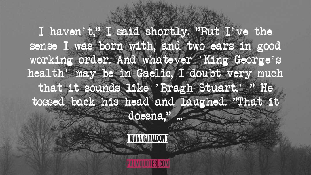 Ruler quotes by Diana Gabaldon