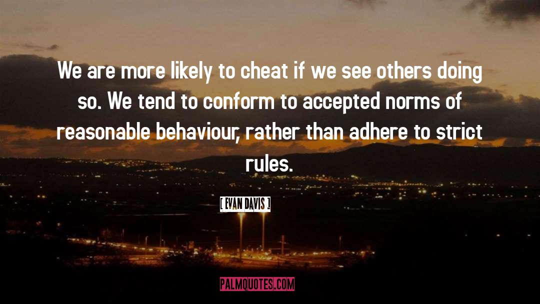 Rules Of Seduction quotes by Evan Davis