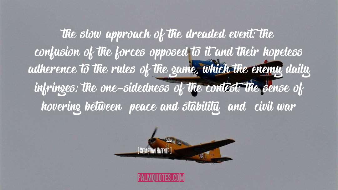 Rules Of The Game quotes by Sebastian Haffner