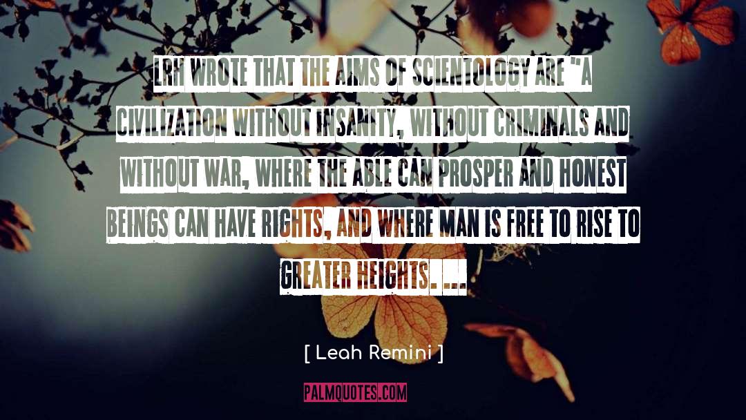 Rules Of War quotes by Leah Remini