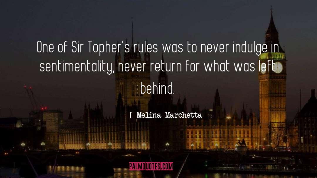 Rules quotes by Melina Marchetta