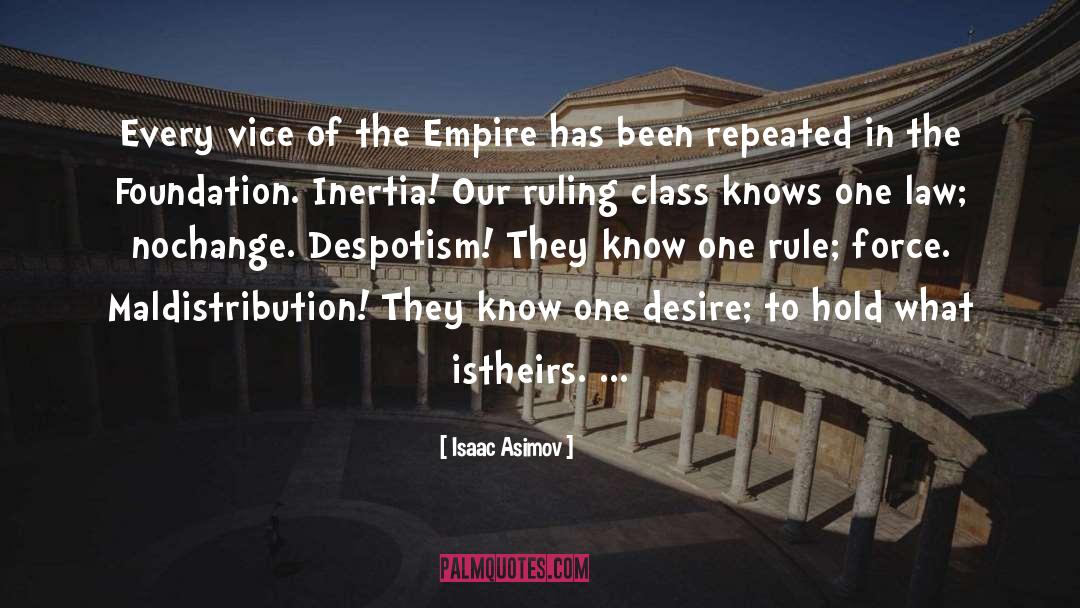 Ruling Class quotes by Isaac Asimov