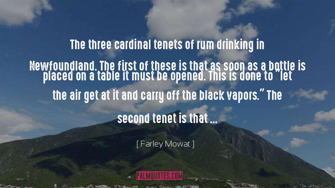 Rum quotes by Farley Mowat