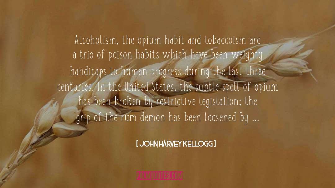 Rum quotes by John Harvey Kellogg