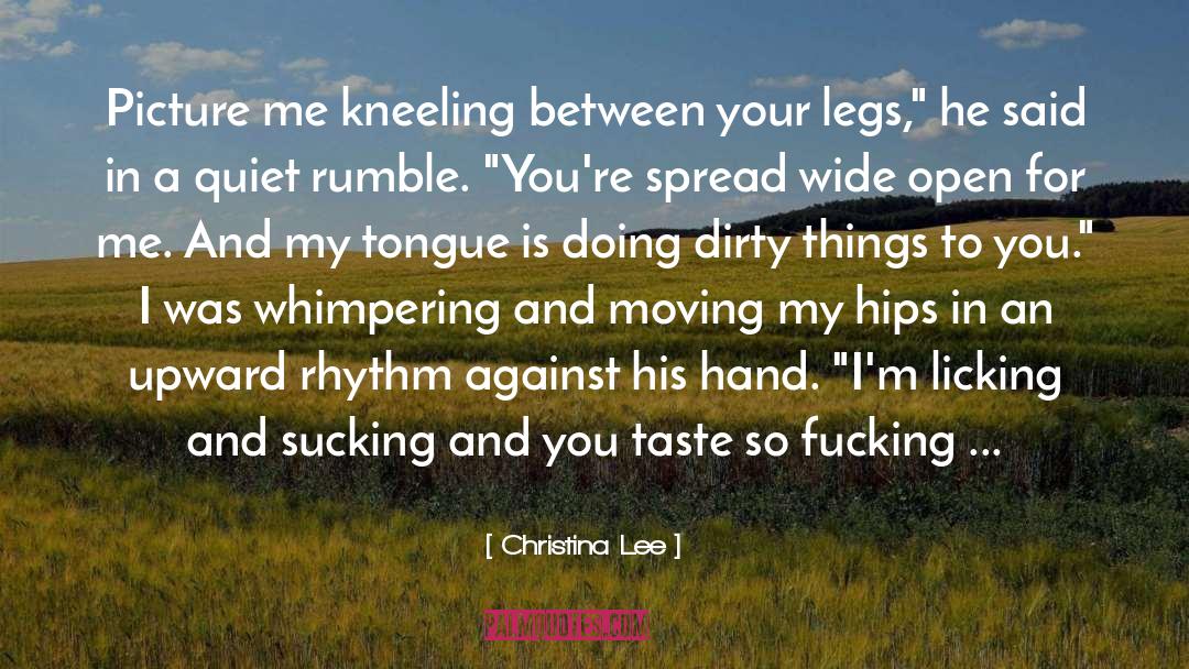 Rumble quotes by Christina Lee