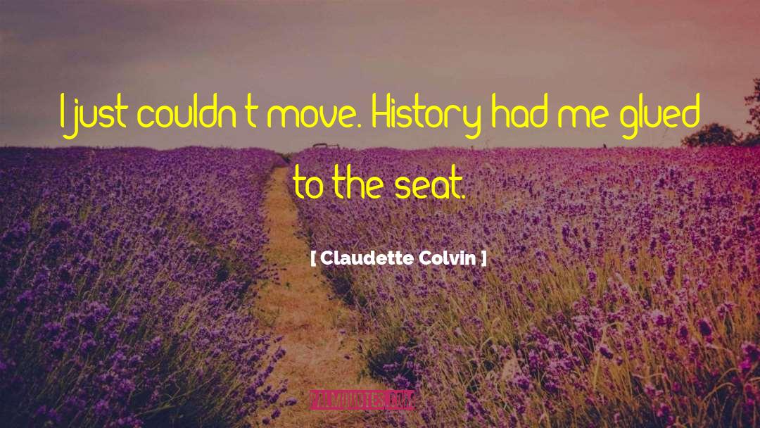 Rumble Seats quotes by Claudette Colvin