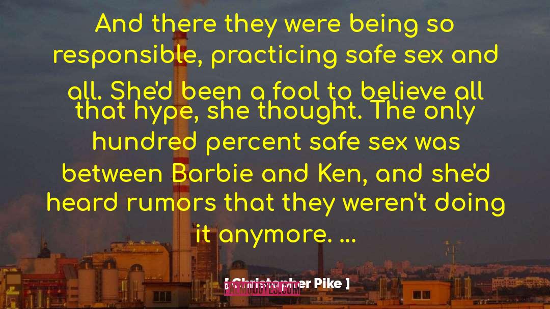 Rumors quotes by Christopher Pike