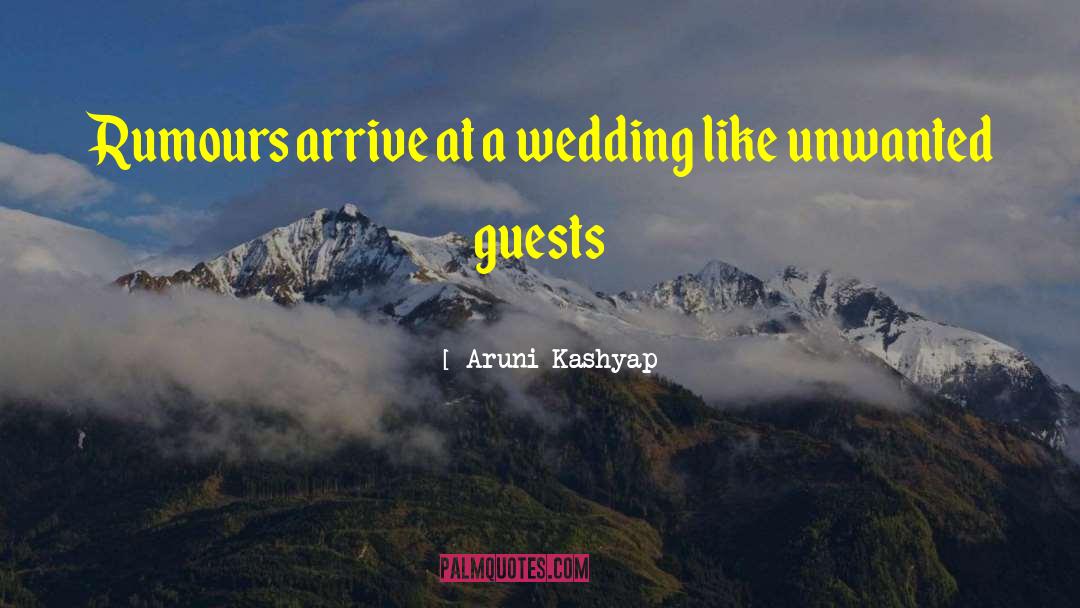 Rumours quotes by Aruni Kashyap
