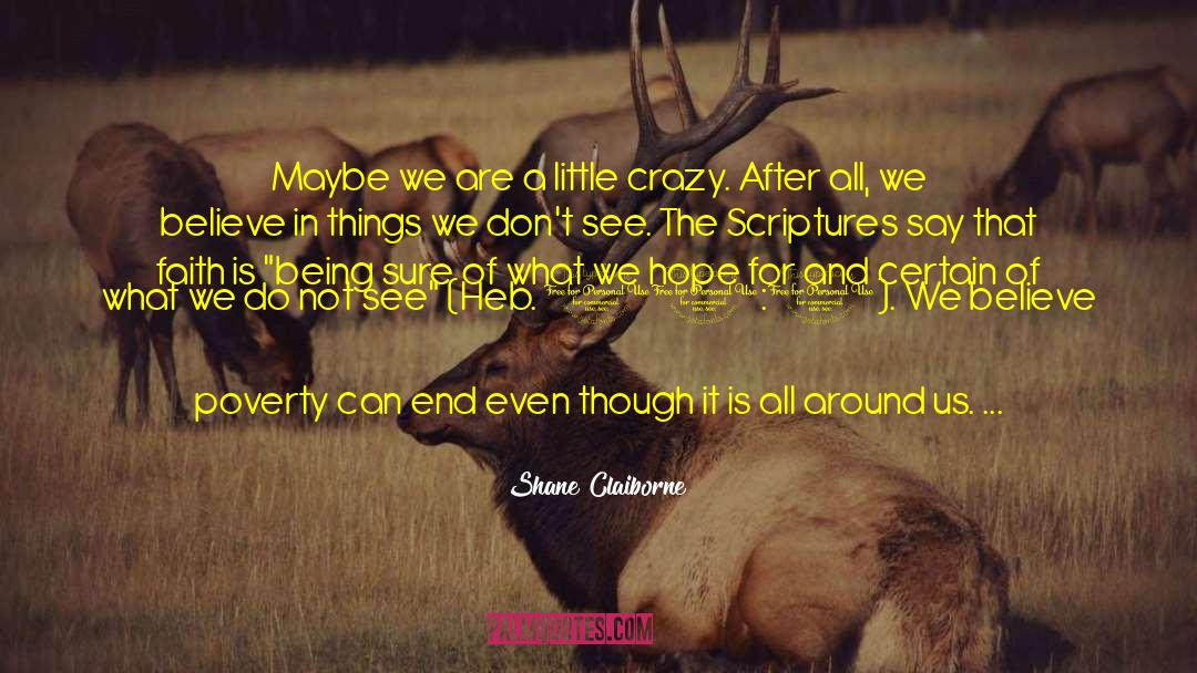 Rumours quotes by Shane Claiborne