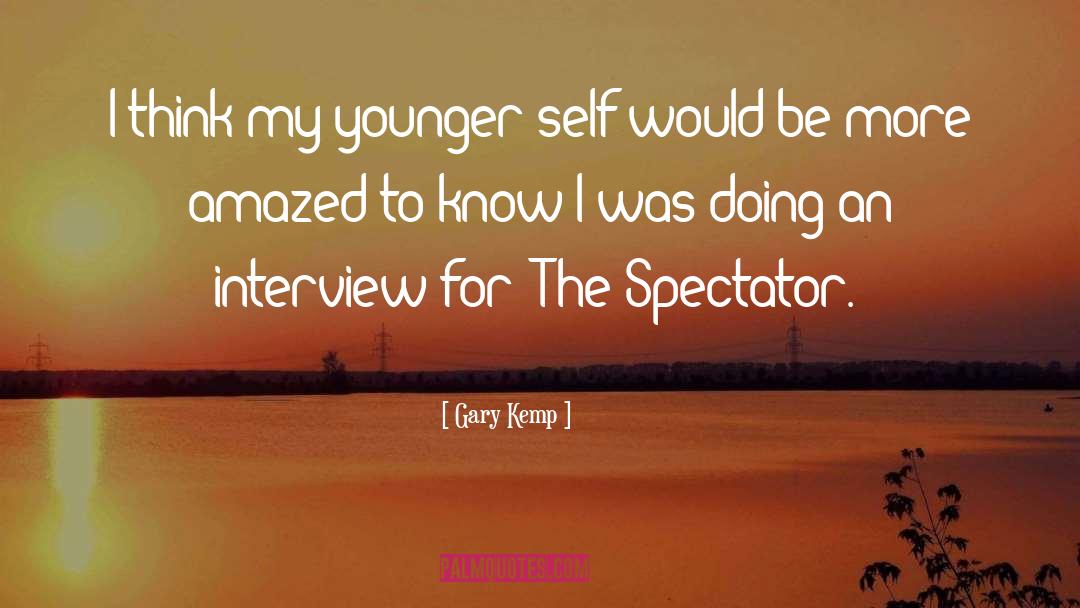 Rumpus Interview quotes by Gary Kemp