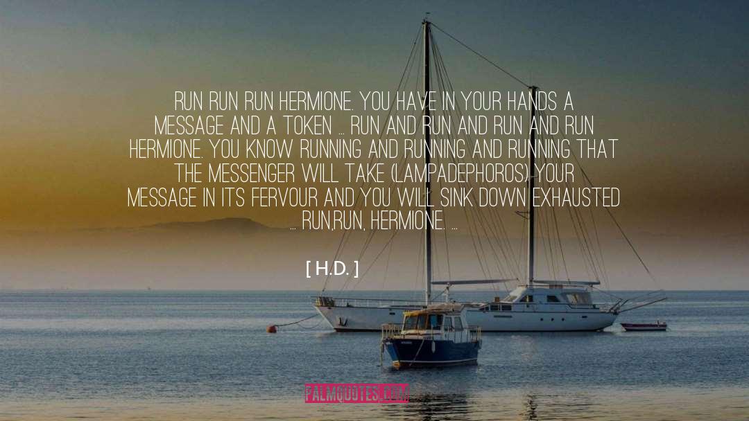 Run Jump And Play quotes by H.D.