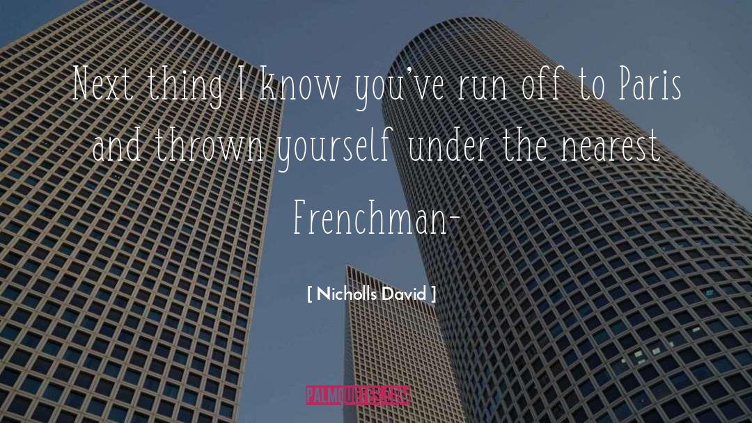 Run Off quotes by Nicholls David