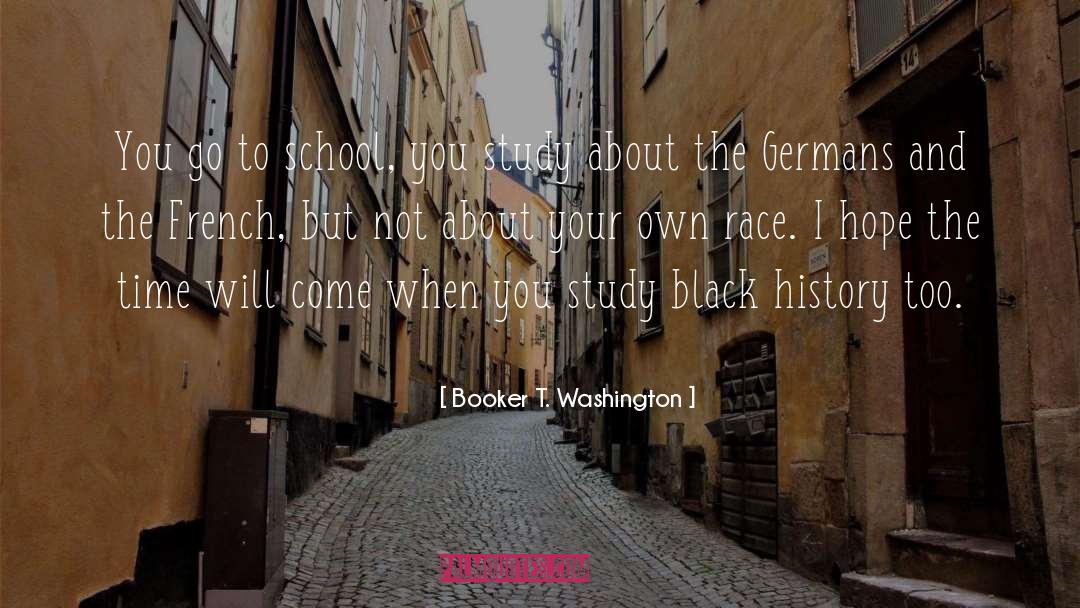 Run Your Own Race quotes by Booker T. Washington