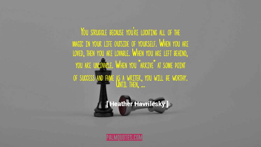 Run Your Own Race quotes by Heather Havrilesky