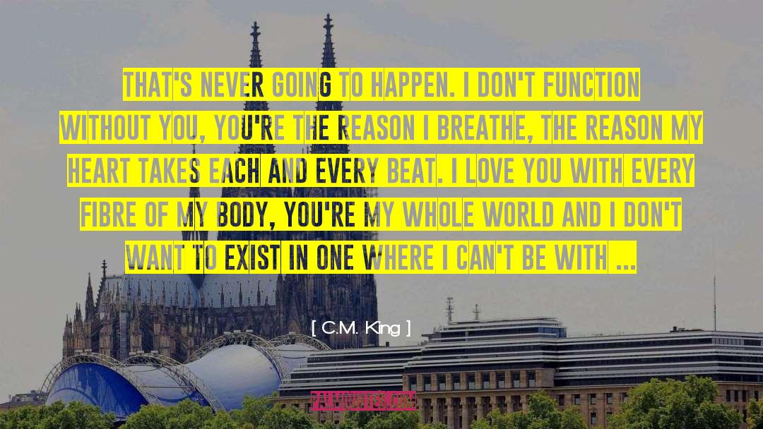 Runaway King quotes by C.M. King