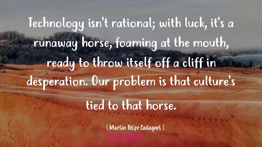 Runaway quotes by Martín Felipe Castagnet