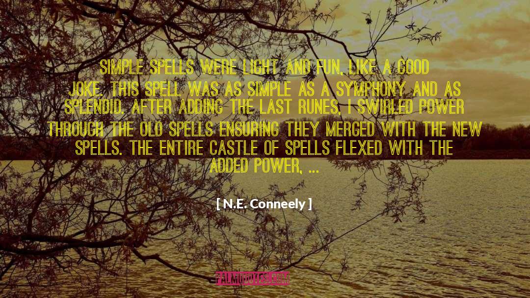 Runes quotes by N.E. Conneely