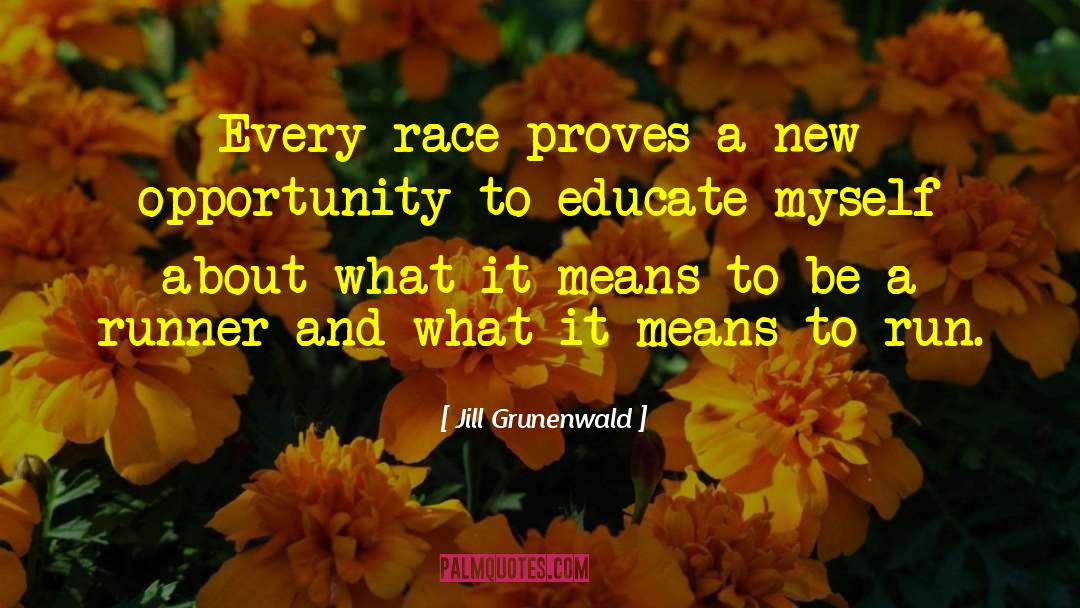Runner quotes by Jill Grunenwald
