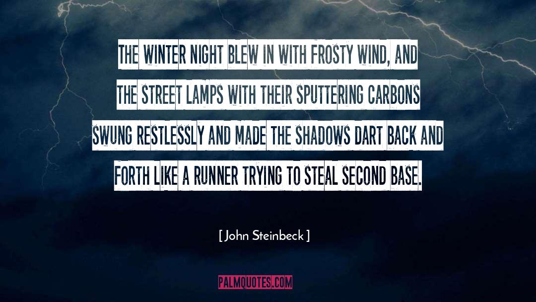 Runner quotes by John Steinbeck