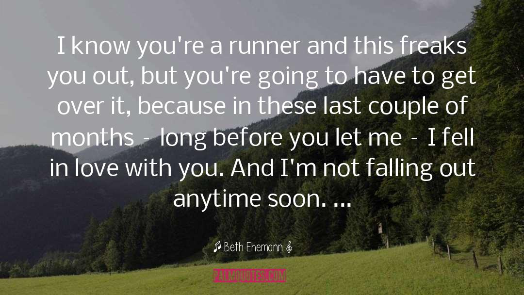 Runner quotes by Beth Ehemann