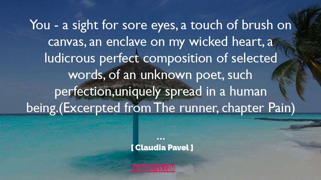 Runner quotes by Claudia Pavel