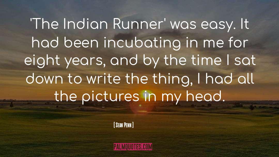Runner Up quotes by Sean Penn