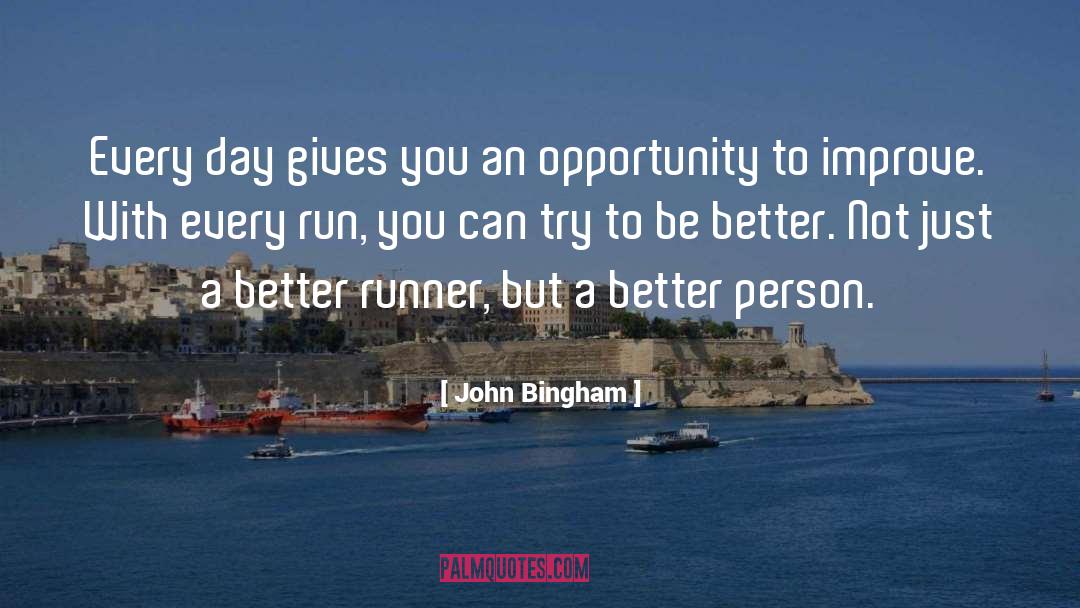 Runners quotes by John Bingham