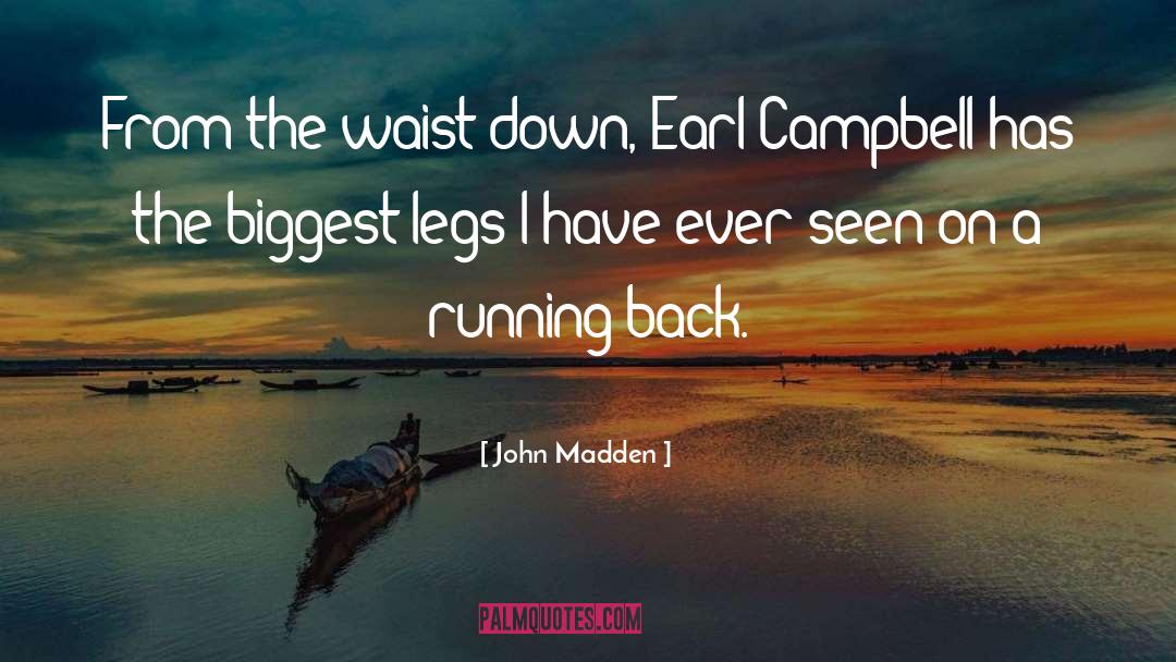 Running Back quotes by John Madden