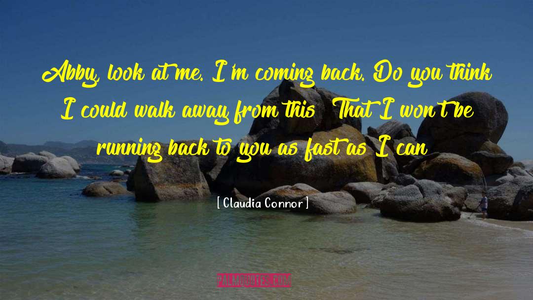 Running Back quotes by Claudia Connor